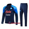 SSC Napoli Quarter Zip Training Huppari 2022-23 Sininen - Miesten